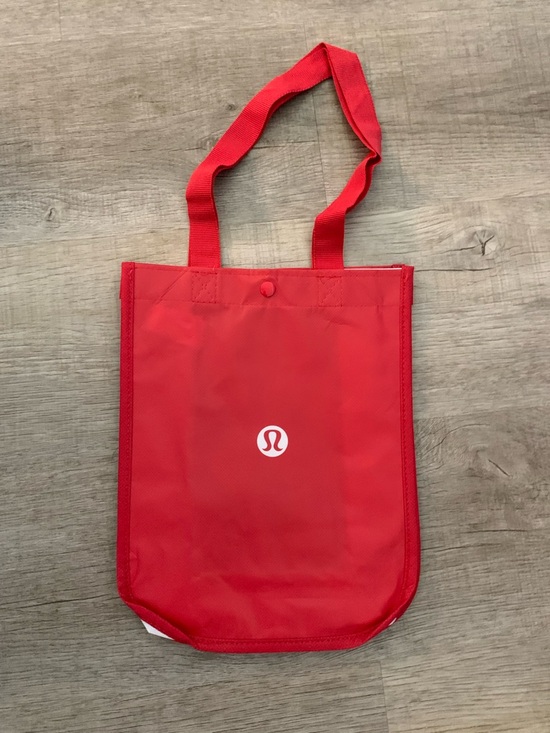 Lululemon Reusable Tote Set - Black, Red, Gray - Picture 3 of 5